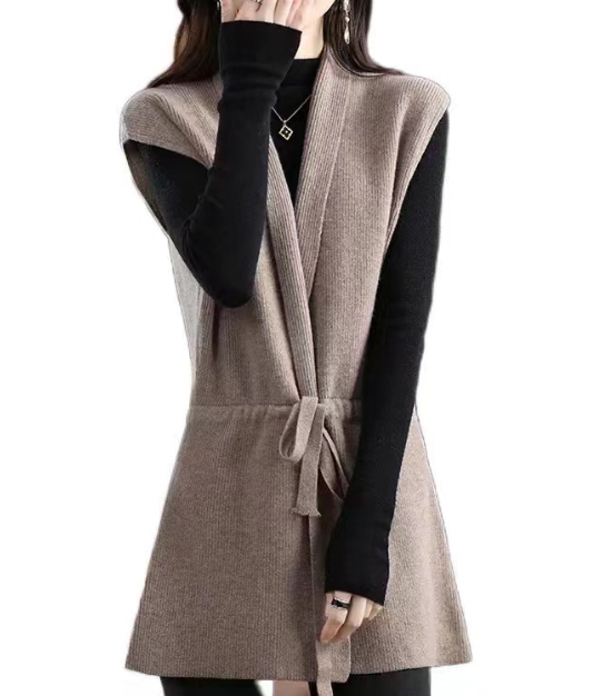 Fashionable Knit Belted Tank Top for Women (2020)