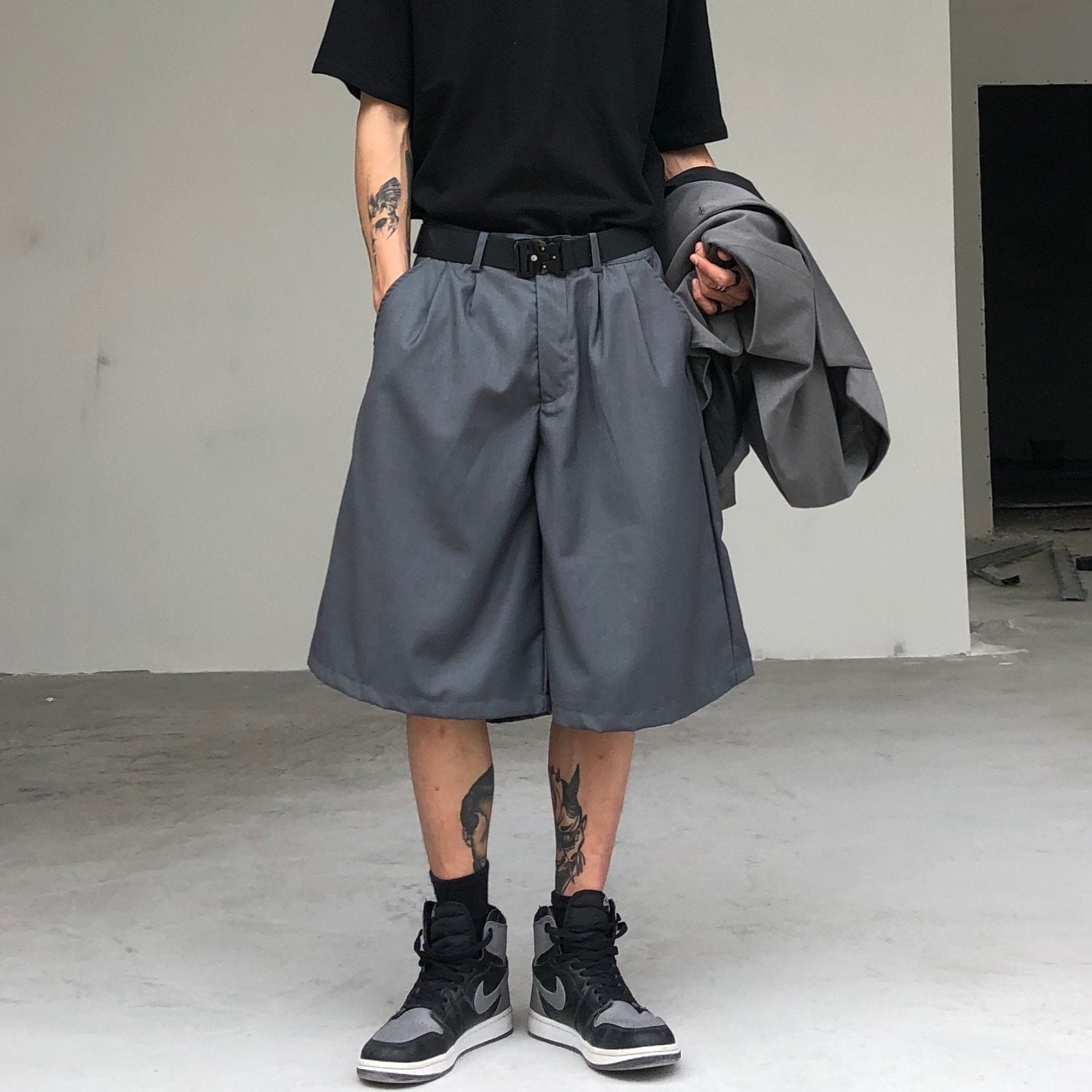 Casual Summer Loose Suit Shorts for Men and Women