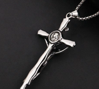 Stylish 3D Jesus Christ Cross Pendant Necklace | Christian Jewelry