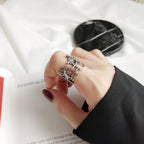 Vintage Love & Redemption Cross Ring