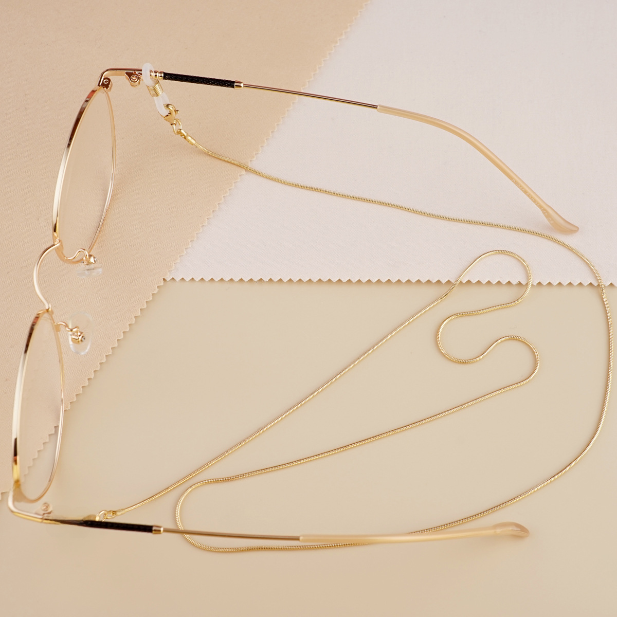 Fashion Metal Snake Chain Eyeglass Strap for Sunglasses