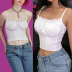 Summer New Sexy Slim Fit Crop Tank Top