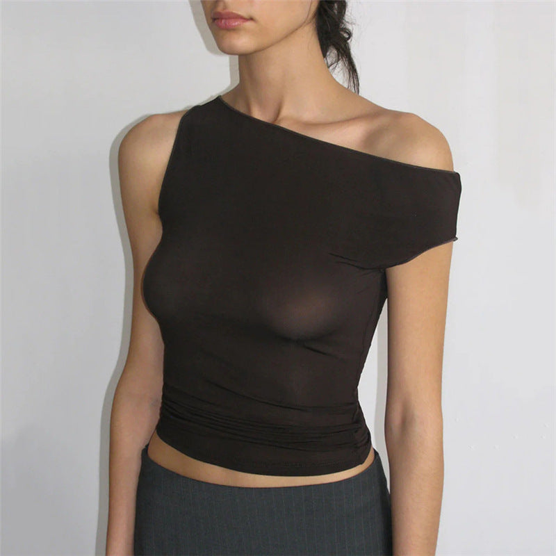 2023 Summer Fashion Women's Sleeveless Crop Top