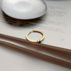 Korean Silver Cat Ring for Women (Joint Decor)
