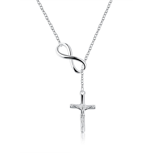 Fashionable Jesus Cross Necklace with Pendant | Christian Jewelry