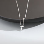 Gold & Silver Christian Cross Necklace | Christian Jewelry