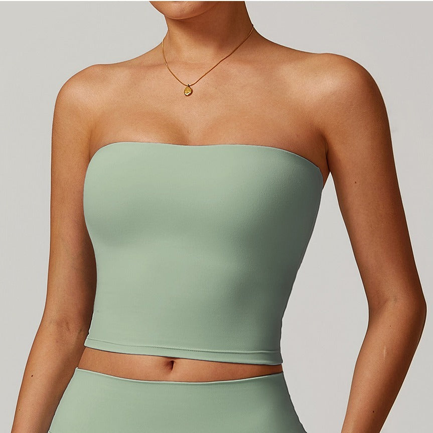 Non-slip Tube Top Beauty Back Exercise Underwear