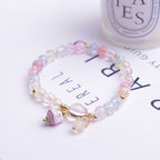 Trendy Summer Cat's Eye Crystal Bracelet for Girls