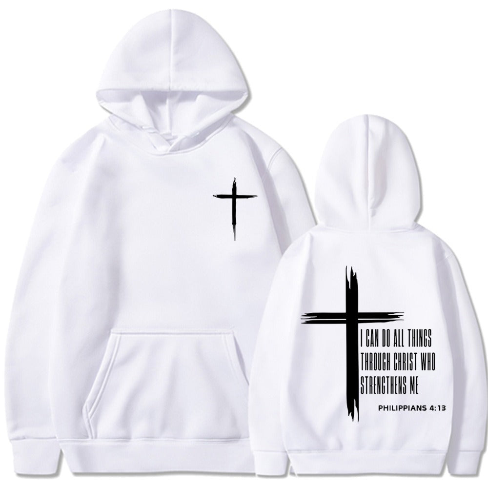 Christ Motivational Hoodie | Faith Streetwear