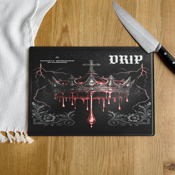 DRIP Glass cutting board