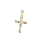 Hip Hop Diamond Cross Pendant with Cuban Link Necklace | Christian Jewelry