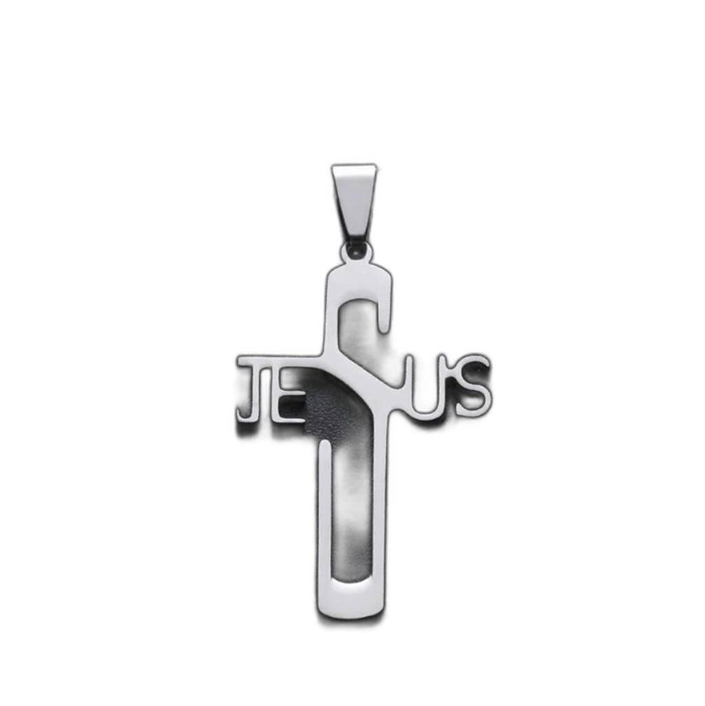 Jesus Cross Pendant Necklace | Christian Jewelry