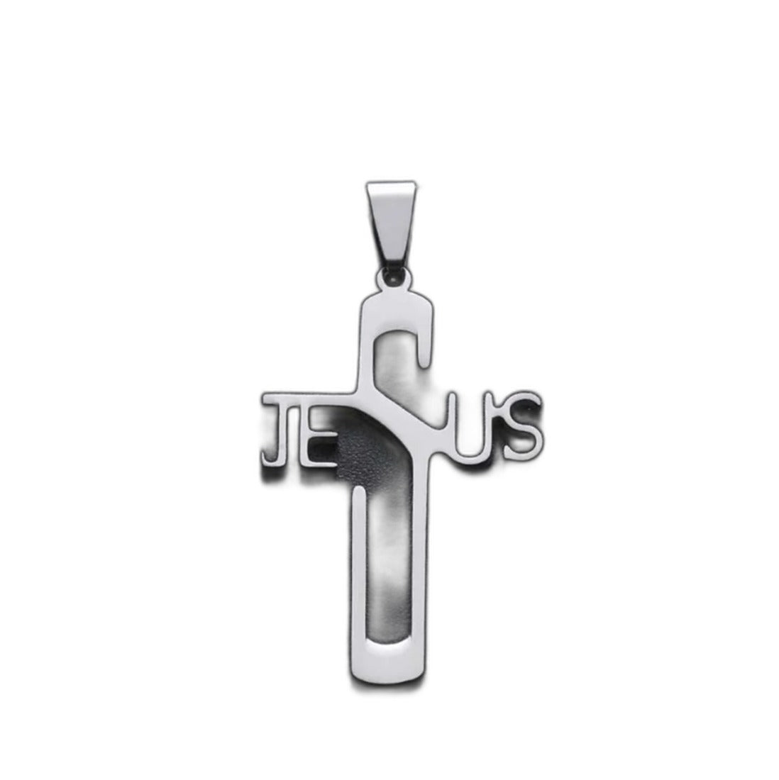 Jesus Cross Pendant Necklace | Christian Jewelry