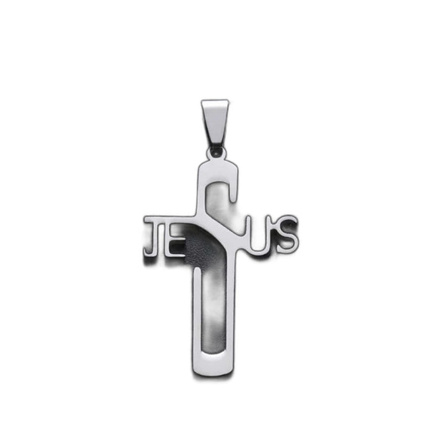 Jesus Cross Pendant Necklace | Christian Jewelry