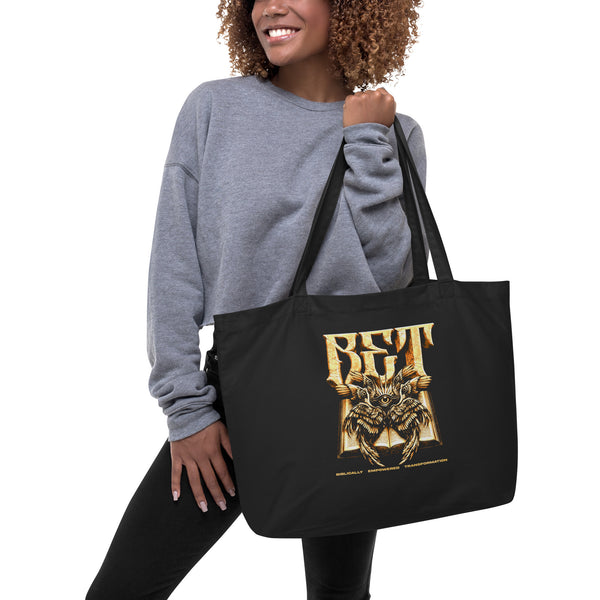 BET Christian Tote Bag - Biblically Empowered Transformation | Organic Cotton