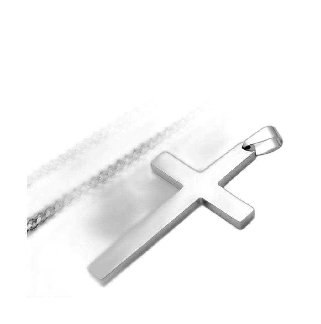 Minimalist Cross Pendant Necklace | Christian Jewelry