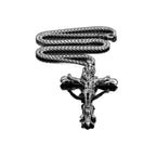 Stylish 3D Jesus Christ Cross Pendant Necklace | Christian Jewelry
