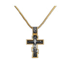 Cross Jesus Pendant Necklace - Silver / Necklace (Amazon swatch)