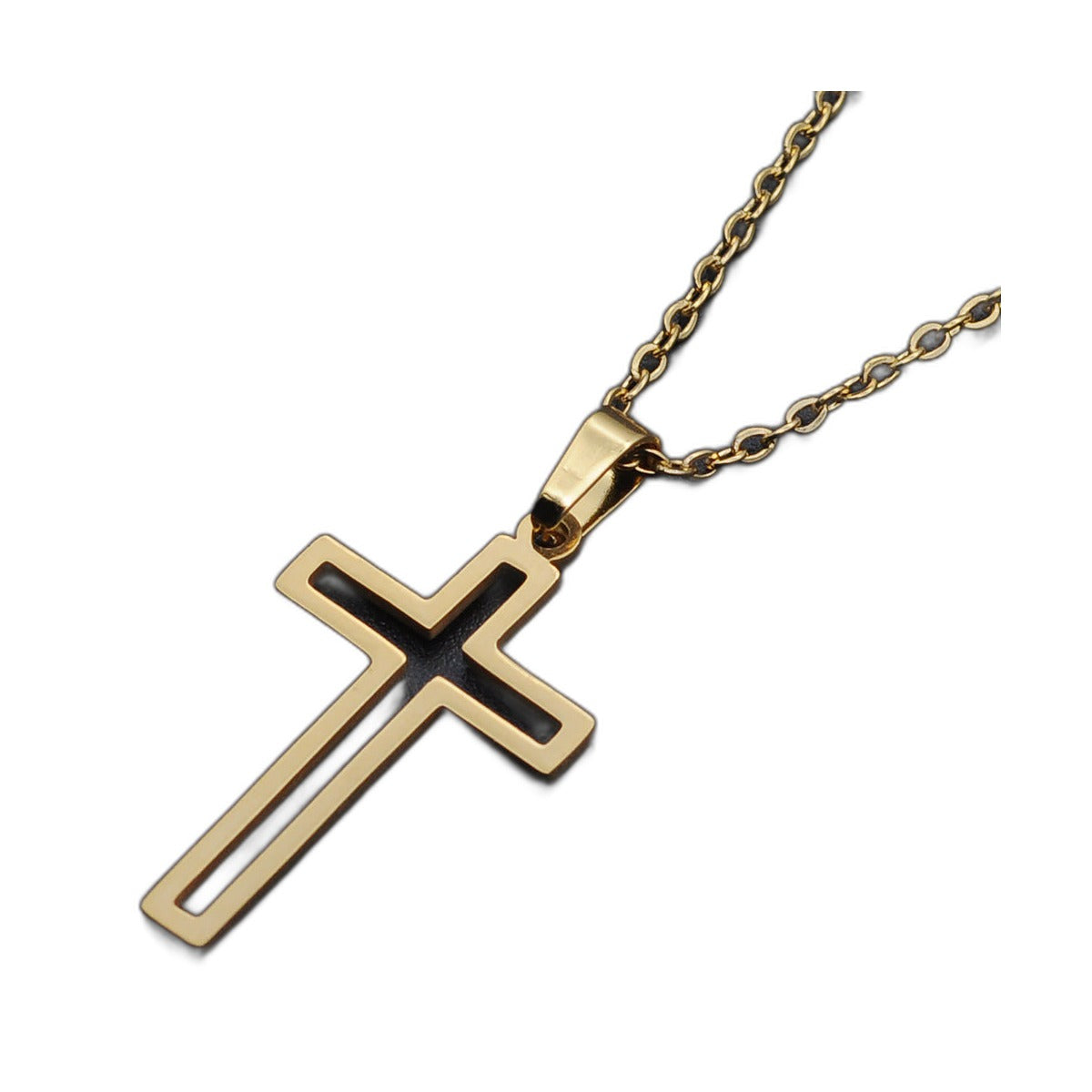 Titanium Steel Cross Necklace for Women - Christian Symbol | Christian Jewelry