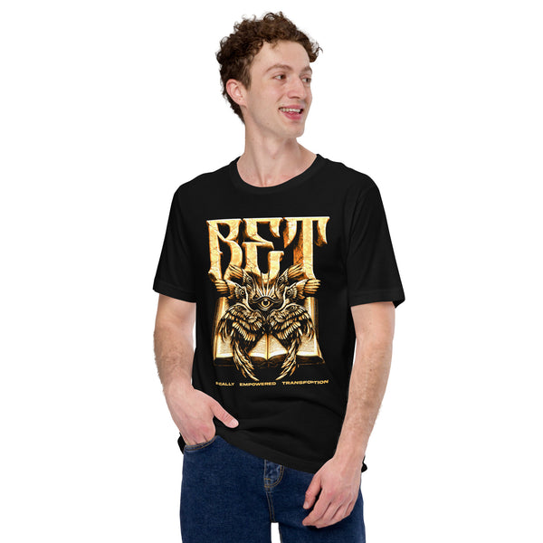 BET Christian T-Shirt - Biblically Empowered Transformation | Faith Streetwear