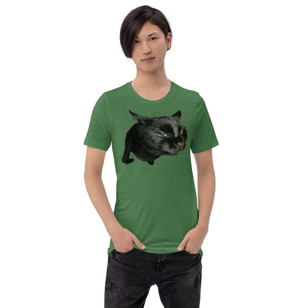 Sus Cat Graphic T-Shirt - Funny Cat Meme Tee
